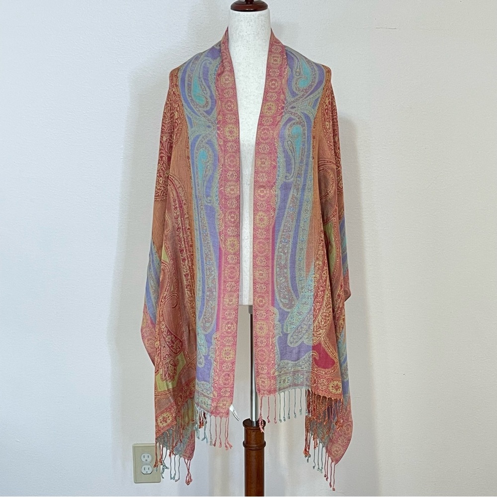 Collection Eighteen Paisley Shawl Scarf